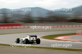 Nico Rosberg (GER) Mercedes AMG F1 W04. 01.03.2013. Formula One Testing, Day Two, Barcelona, Spain.