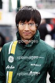 Ma Qing Hua (CHN) Caterham F1 Reserve Driver. 01.03.2013. Formula One Testing, Day Two, Barcelona, Spain.