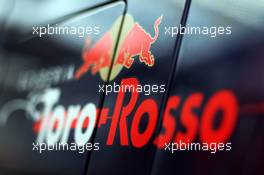 Scuderia Toro Rosso logo. 01.03.2013. Formula One Testing, Day Two, Barcelona, Spain.