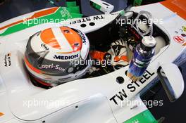 Adrian Sutil (GER) Sahara Force India VJM06. 01.03.2013. Formula One Testing, Day Two, Barcelona, Spain.