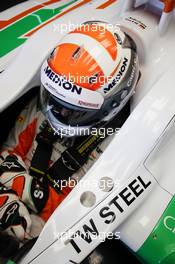 Adrian Sutil (GER) Sahara Force India VJM06. 01.03.2013. Formula One Testing, Day Two, Barcelona, Spain.