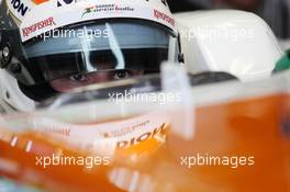 Adrian Sutil (GER) Sahara Force India VJM06. 01.03.2013. Formula One Testing, Day Two, Barcelona, Spain.