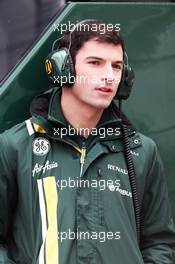 Alexander Rossi (USA) Caterham F1 Reserve Driver. 01.03.2013. Formula One Testing, Day Two, Barcelona, Spain.