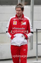 Rob Smedley (GBR) Ferrari Race Engineer. 01.03.2013. Formula One Testing, Day Two, Barcelona, Spain.