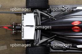 Sauber C32 rear wing, rear suspension. 01.03.2013. Formula One Testing, Day Two, Barcelona, Spain.