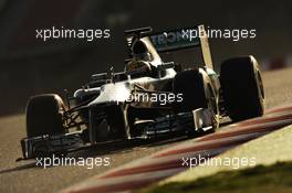 Lewis Hamilton (GBR) Mercedes AMG F1 W04. 02.03.2013. Formula One Testing, Day Three, Barcelona, Spain.