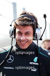 Toto Wolff (GER) Mercedes AMG F1 Shareholder and Executive Director. 02.03.2013. Formula One Testing, Day Three, Barcelona, Spain.