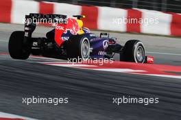 Mark Webber (AUS) Red Bull Racing RB9. 02.03.2013. Formula One Testing, Day Three, Barcelona, Spain.