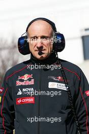 Franz Tost (AUT) Scuderia Toro Rosso Team Principal. 02.03.2013. Formula One Testing, Day Three, Barcelona, Spain.