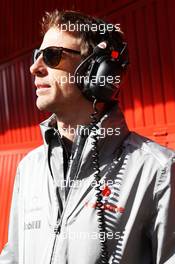 Jenson Button (GBR) McLaren. 02.03.2013. Formula One Testing, Day Three, Barcelona, Spain.