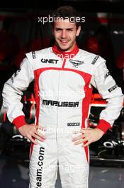 Jules Bianchi (FRA) Marussia F1 Team. 02.03.2013. Formula One Testing, Day Three, Barcelona, Spain.