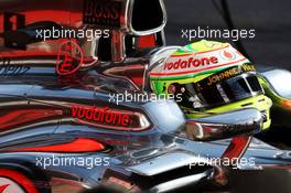 Sergio Perez (MEX) McLaren MP4-28. 02.03.2013. Formula One Testing, Day Three, Barcelona, Spain.