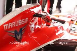 Jules Bianchi (FRA) Marussia F1 Team MR02. 02.03.2013. Formula One Testing, Day Three, Barcelona, Spain.