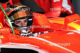 Jules Bianchi (FRA) Marussia F1 Team MR02. 02.03.2013. Formula One Testing, Day Three, Barcelona, Spain.