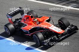 Jules Bianchi (FRA) Marussia F1 Team MR02. 03.03.2013. Formula One Testing, Day Four, Barcelona, Spain.