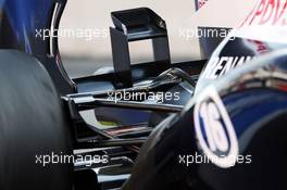 Williams FW35 rear wing detail. 03.03.2013. Formula One Testing, Day Four, Barcelona, Spain.