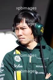 Ma Qing Hua (CHN) Caterham F1 Reserve Driver. 03.03.2013. Formula One Testing, Day Four, Barcelona, Spain.