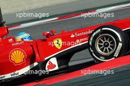 Fernando Alonso (ESP) Ferrari F138. 03.03.2013. Formula One Testing, Day Four, Barcelona, Spain.