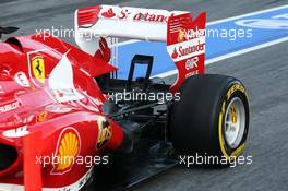 Ferrari F138 rear suspension. 03.03.2013. Formula One Testing, Day Four, Barcelona, Spain.