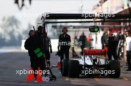 Jenson Button (GBR) McLaren MP4-28. 03.03.2013. Formula One Testing, Day Four, Barcelona, Spain.