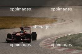 Felipe Massa (BRA) Ferrari F138. 28.02.2013. Formula One Testing, Day One, Barcelona, Spain.