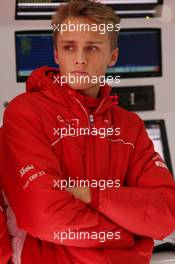 Max Chilton (GBR) Marussia F1 Team. 28.02.2013. Formula One Testing, Day One, Barcelona, Spain.