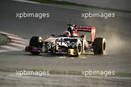 Romain Grosjean (FRA) Lotus F1 E21. 28.02.2013. Formula One Testing, Day One, Barcelona, Spain.