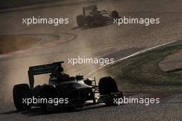 Lewis Hamilton (GBR) Mercedes AMG F1 W04. 28.02.2013. Formula One Testing, Day One, Barcelona, Spain.