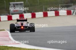 Jean-Eric Vergne (FRA) Scuderia Toro Rosso STR8. 28.02.2013. Formula One Testing, Day One, Barcelona, Spain.