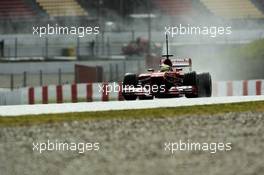 Felipe Massa (BRA) Ferrari F138. 28.02.2013. Formula One Testing, Day One, Barcelona, Spain.