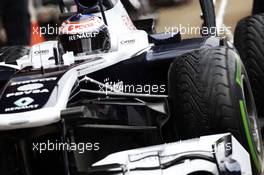 Valtteri Bottas (FIN) Williams FW35. 28.02.2013. Formula One Testing, Day One, Barcelona, Spain.