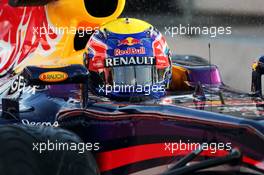 Mark Webber (AUS) Red Bull Racing RB9. 28.02.2013. Formula One Testing, Day One, Barcelona, Spain.