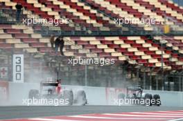 Jean-Eric Vergne (FRA) Scuderia Toro Rosso STR8. 28.02.2013. Formula One Testing, Day One, Barcelona, Spain.