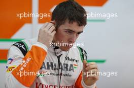 Paul di Resta (GBR) Sahara Force India F1. 28.02.2013. Formula One Testing, Day One, Barcelona, Spain.