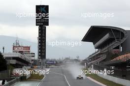 Mark Webber (AUS) Red Bull Racing RB9. 28.02.2013. Formula One Testing, Day One, Barcelona, Spain.