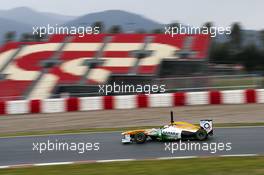 Paul di Resta (GBR) Sahara Force India VJM06. 28.02.2013. Formula One Testing, Day One, Barcelona, Spain.