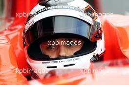 Max Chilton (GBR) Marussia F1 Team MR02. 28.02.2013. Formula One Testing, Day One, Barcelona, Spain.