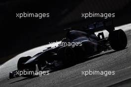 Esteban Gutierrez (MEX) Sauber C32. 28.02.2013. Formula One Testing, Day One, Barcelona, Spain.