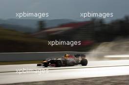 Mark Webber (AUS) Red Bull Racing RB9. 28.02.2013. Formula One Testing, Day One, Barcelona, Spain.