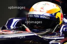 Jean-Eric Vergne (FRA) Scuderia Toro Rosso STR8. 28.02.2013. Formula One Testing, Day One, Barcelona, Spain.