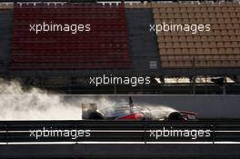 Sergio Perez (MEX) McLaren MP4-28. 28.02.2013. Formula One Testing, Day One, Barcelona, Spain.