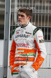 Paul di Resta (GBR) Sahara Force India F1. 28.02.2013. Formula One Testing, Day One, Barcelona, Spain.