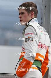 Paul di Resta (GBR) Sahara Force India F1. 28.02.2013. Formula One Testing, Day One, Barcelona, Spain.