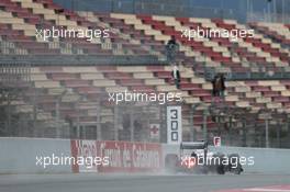 Valtteri Bottas (FIN) Williams FW35. 28.02.2013. Formula One Testing, Day One, Barcelona, Spain.