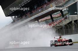 Felipe Massa (BRA) Ferrari F138. 28.02.2013. Formula One Testing, Day One, Barcelona, Spain.