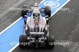 Esteban Gutierrez (MEX) Sauber C32. 28.02.2013. Formula One Testing, Day One, Barcelona, Spain.