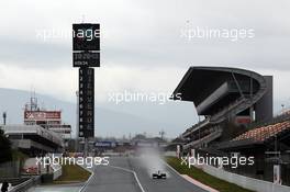 Valtteri Bottas (FIN) Williams FW35. 28.02.2013. Formula One Testing, Day One, Barcelona, Spain.