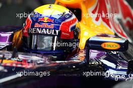 Mark Webber (AUS) Red Bull Racing RB9. 28.02.2013. Formula One Testing, Day One, Barcelona, Spain.