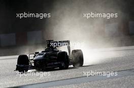 Esteban Gutierrez (MEX) Sauber C32. 28.02.2013. Formula One Testing, Day One, Barcelona, Spain.