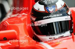 Max Chilton (GBR) Marussia F1 Team MR02. 28.02.2013. Formula One Testing, Day One, Barcelona, Spain.